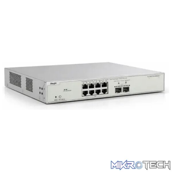Reyee 8 Port 2.5Gbps PoE Cloud Managed Switch with 2 SFP+ 10GE Uplinks - Image 3