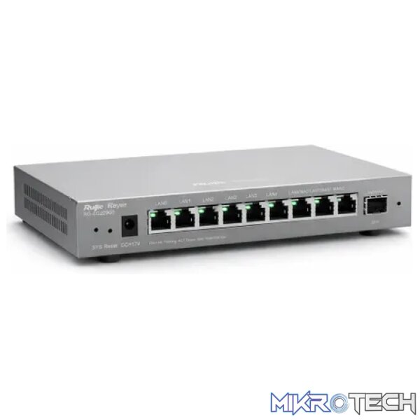 Reyee 9 Port 1GE 200 Client Business Router with 1 WAN 1GE Uplink - Image 2