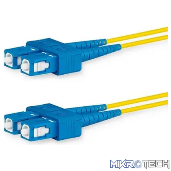 SC (9/125) Duplex Patch Cord 2M - Fibre SC (9/125) Duplex Patch Cord 2M - Fibre