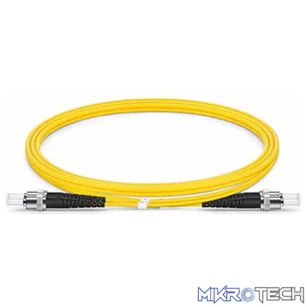 ST (9/125) Duplex Patch Cord 3M - Fibre ST (9/125) Duplex Patch Cord 3M - Fibre