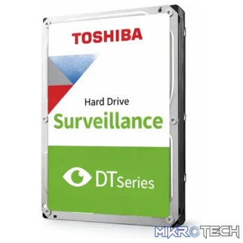 Toshiba 4TB 3.5" SATA Surveillance HDD
