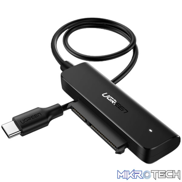 UGREEN CM321 USB Type-C to 2.5" SATA HDD/SSD Converter Cable 5Gbps-Black UGREEN CM321 USB Type-C to 2.5" SATA HDD/SSD Converter Cable 5Gbps-Black
