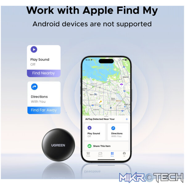 UGREEN FineTrack Mini Smart Finder for Apple Devices - Image 3
