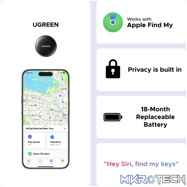 UGREEN FineTrack Mini Smart Finder for Apple Devices - Image 9