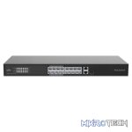 Uniview 16 Port 10/100 PoE Cloud Managed Switch with 1 x RJ45 1GE and 1 x RJ45/SFP 1GE Uplink - Image 2