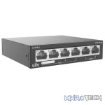 Uniview 6 Port 10/100 PoE Switch with 2 x 10/100 RJ45 Uplink - Image 4