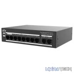 Uniview 8 Port 10/100 PoE Cloud Managed Switch with 2 x 1GE RJ45 Uplink - Image 3