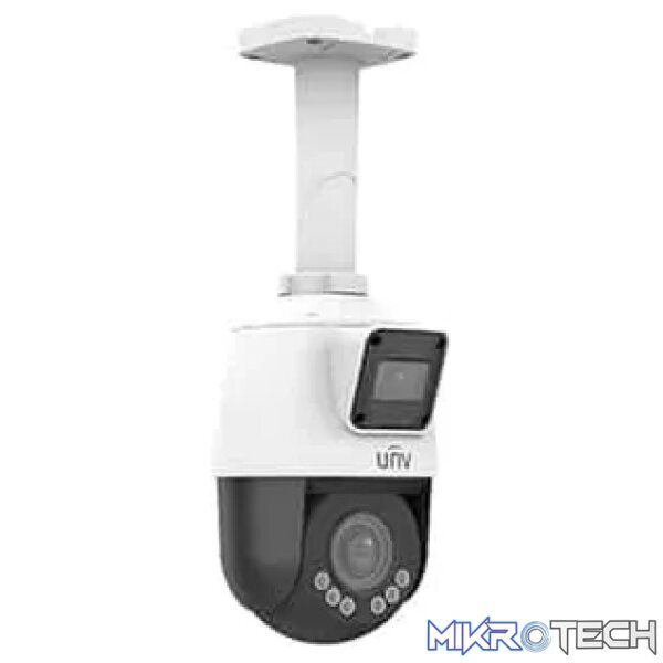 Uniview Easy PTZ 2*2MP 4x Zoom Dual Light - Image 3