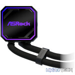 ASRock PRO 360 ARGB All-in-one Liquid CPU Cooler - Black - Image 5