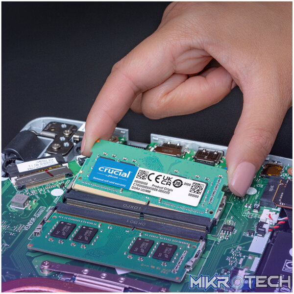 Crucial 32GB 3200MHz DDR4 SODIMM Notebook Memory - Image 2
