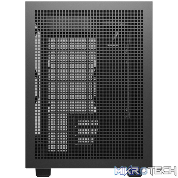 DeepCool CH260 Wood mATX Gaming Chassis - Black - Image 2