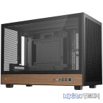DeepCool CH260 Wood mATX Gaming Chassis - Black