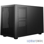 DeepCool CH260 Wood mATX Gaming Chassis - Black - Image 3