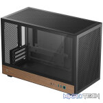 DeepCool CH260 Wood mATX Gaming Chassis - Black - Image 4