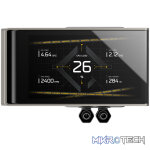 DeepCool LT360 VISION ARGB 4.5" LCD All-in-one CPU Liquid Cooler - Black - Image 3