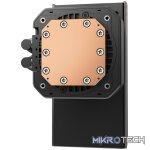 DeepCool LT360 VISION ARGB 4.5" LCD All-in-one CPU Liquid Cooler - Black - Image 4