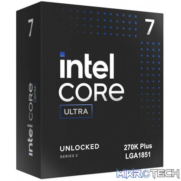 Intel Core Ultra 7 270K PLUS LGA1851 3.70GHz 24-Core CPU Intel Core Ultra 7 270K PLUS LGA1851 3.70GHz 24-Core CPU