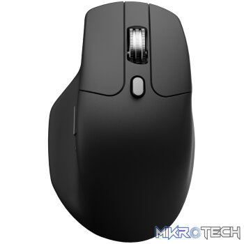 Keychron M6 30000 DPI Wireless Silent Mouse - Black (BT/2.4GHz/Wired)
