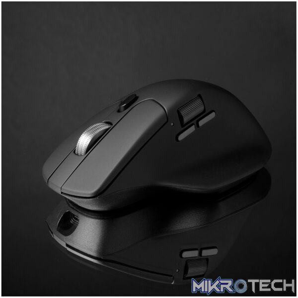 Keychron M6 30000 DPI Wireless Silent Mouse - Black (BT/2.4GHz/Wired) - Image 7