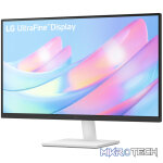 LG UltraFine 27" 4K UHD IPS Monitor - White - Image 2