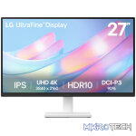 LG UltraFine 27" 4K UHD IPS Monitor - White