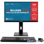PCBuilder FUSION 24" Intel Core i5-12400 16GB DDR5 1TB Windows 11 AiO Desktop PC