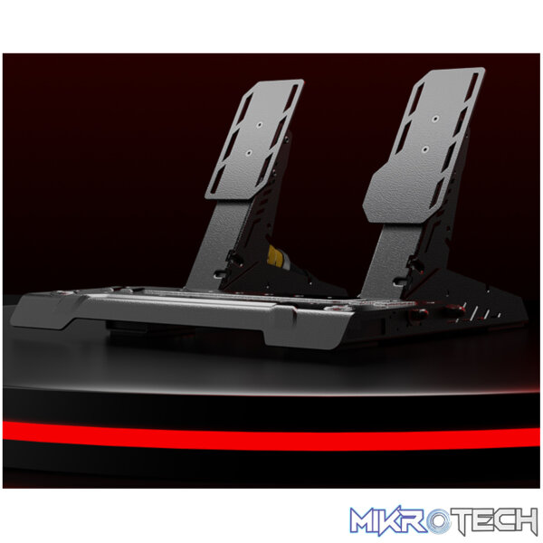 PXN VD4 Direct Drive Sim Racing Wheel – PD-HM Dual Pedal – Z8 Clamp Bundle - Image 5