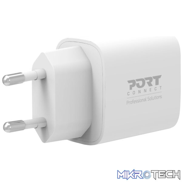 Port Connect 20W USB Type-C Pocket Wall Charger - Image 3