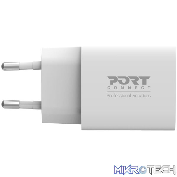 Port Connect 20W USB Type-C Pocket Wall Charger - Image 4