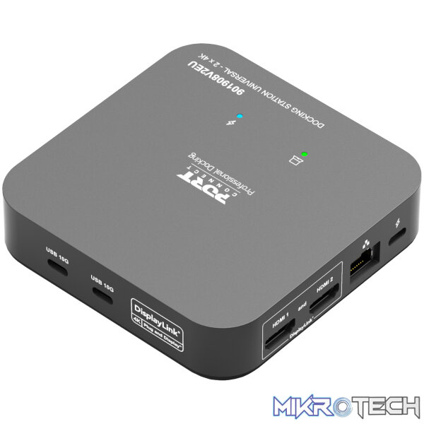 Port Connect Multi-port USB Type-C 2x4K Office Docking Station Port Connect Multi-port USB Type-C 2x4K Office Docking Station